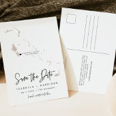 QUINN Bahamas Kaart Save the Date *Verplaatsbaar H