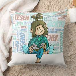 Quinn - Buch lesen Kussen