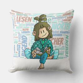 Quinn - Buch lesen Kussen