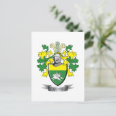 Quinn Coat of Arms Briefkaart (Staand voorkant)