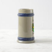 Quinn Coat of Arms Stein Bierpul (Center)