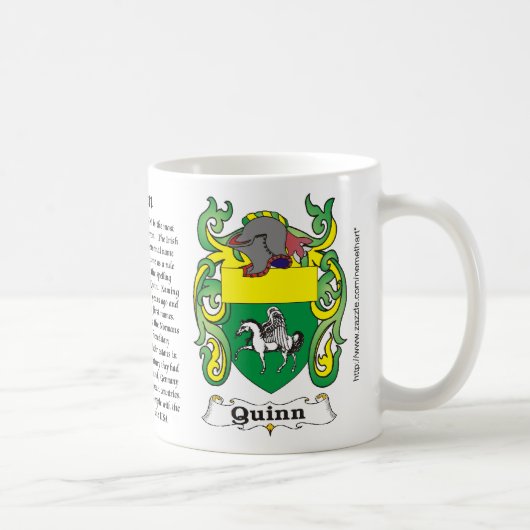 Quinn Family Coat of Arms mok (Rechts)