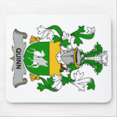 Quinn Family Crest Muismat (Voorkant)