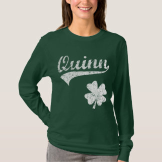 Quinn Irish Shamrock T-shirt