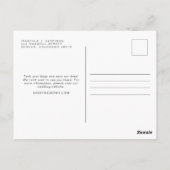 QUINN- Kentucky Kaart Save the Date Verplaatsbaar (Achterkant)