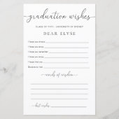 Quinn minimale Afstuderen wensen (Voorkant)