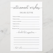 Quinn minimalistische pensioenwensen (Voorkant)