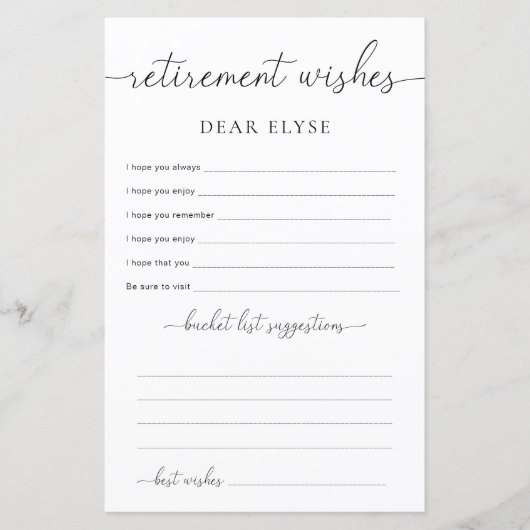 Quinn minimalistische pensioenwensen (Voorkant)