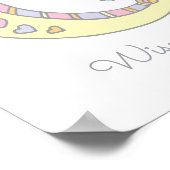 Quinn monogram kunst meisjes naam en betekenis pos poster (Hoek)