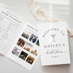 Quinn Script Vrijgezellenfeest spel en menu boekje