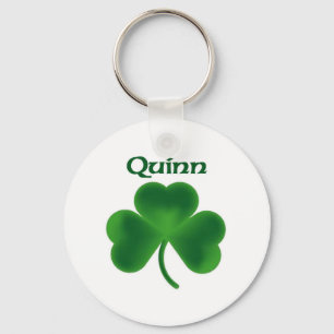 Quinn Shamrock Sleutelhanger