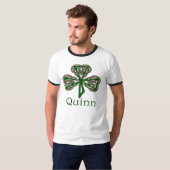 Quinn Shamrock T-shirt (Voorkant volledig)