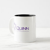 Quinn Tweekleurige Koffiemok (Voorkant links)