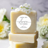 Quinn Van Mijn Douche Naar Jouw Zeep Ronde Sticker