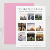 Quinn Waar waren ze Vakantiefoto Game Kaart (Voorkant / Achterkant)