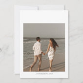 QUINN Wereldkaart Reisbestemming Save the Date Kaart (Achterkant)