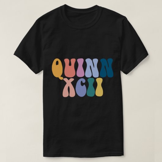Quinn Xcii Bubble letters T-shirt (Design voorkant)