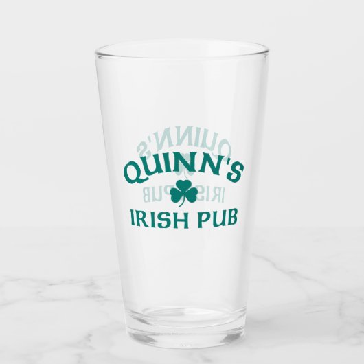 Quinn's Irish Pub Glas (Voorkant)