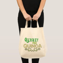 Quinoa © - Funny Quinoa Slogan Canvas tas