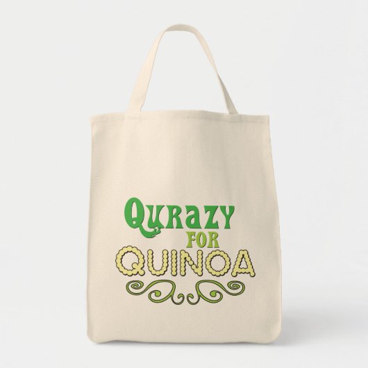 Quinoa © - Funny Quinoa Slogan Canvas tas (Voorkant)