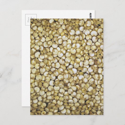Quinoa graankorrels briefkaart (Voorkant / Achterkant)