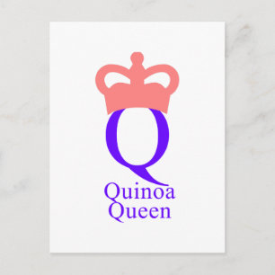 Quinoa Queen Briefkaart