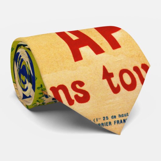 Quinquina Dubonnet Apéritif 1895 Stropdas (Opgerold)