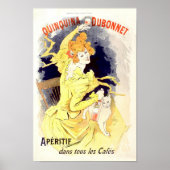 Quinquina Dubonnet Aperitif  Franse ad Poster (Voorkant)