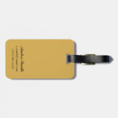 Quinquina Dubonnet Aperitif Promotion Poster Bagagelabel (Achterkant horizontaal)