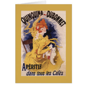Quinquina Dubonnet Aperitif Promotional Poster