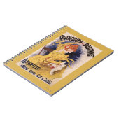 Quinquina Dubonnet Aperitif Promotional Poster Notitieboek (Linkerzijde)