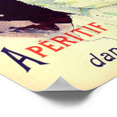 Quinquina Dubonnet -Franse Adverteren Poster (Hoek)