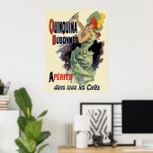 Quinquina Dubonnet Poster (Thuiskantoor)