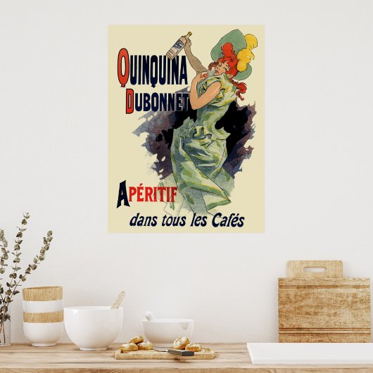 Quinquina Dubonnet Poster (Keuken)