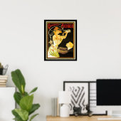 Quinquina Michaud Art Nouveau AD 16x20 Poster (Thuiskantoor)