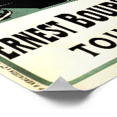 QUINQUINA VOUVRAY Liqueur Paris  Liquor Ad Poster (Hoek)