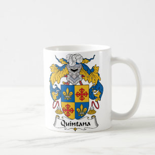 Quintana Family Crest Koffiemok