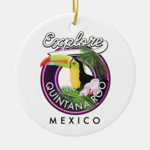 Quintana Roo holbox strand Mexico. Keramisch Ornament