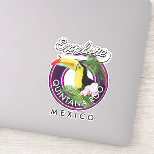 Quintana Roo holbox strand mexico. Sticker