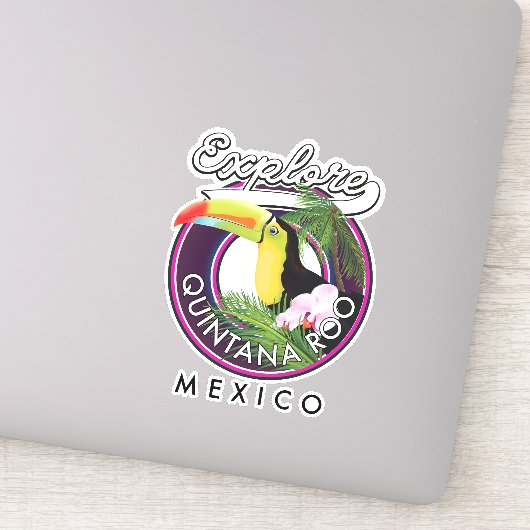 Quintana Roo holbox strand mexico. Sticker (Detail)