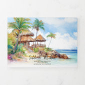 Quintana Roo | Routekaart naar Mexico Drieluik Uitnodiging (Cover)