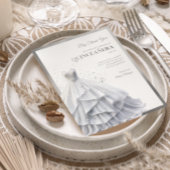 Quintencera Glam Red Dress Bedankkaart