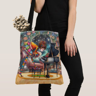 Quintessally Quirky Piano Tas - ZIE TERUG!