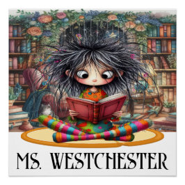 Quintessally Quirky Reading Poster