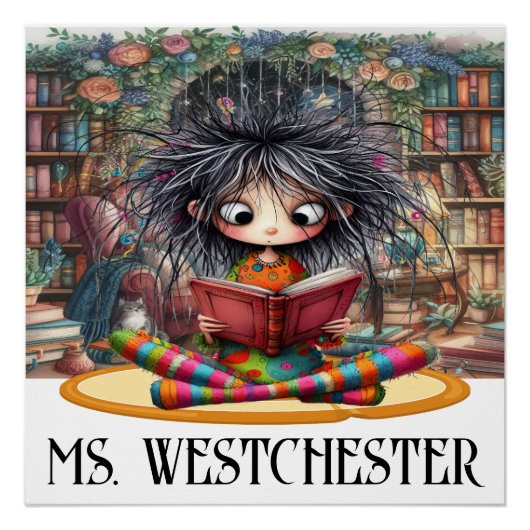 Quintessally Quirky Reading Poster (Voorkant)