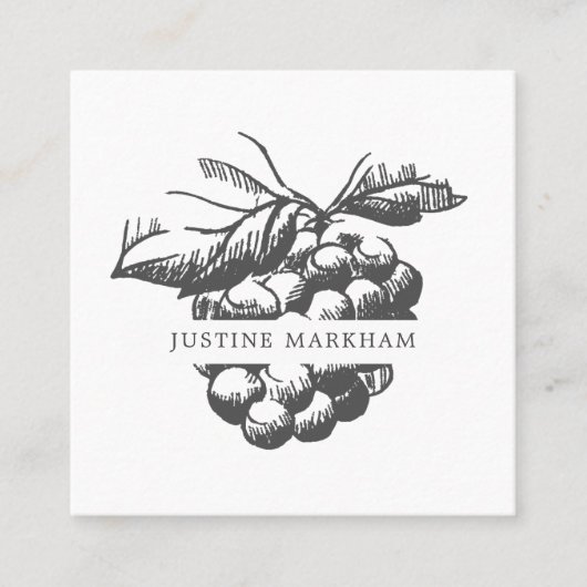 Quintessens Berry Visitekaartje (Voorkant)