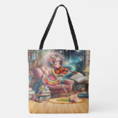 Quintessens Quirky Viool - ZIE TERUG! Tote Bag (Voorkant)
