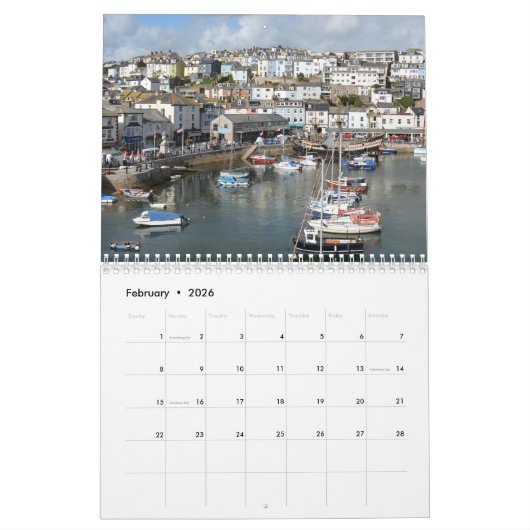 Quintessential England 2026 Kalender (Feb 2026)