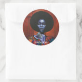 Quintessentiele Funk LP Ronde Sticker (Tas)