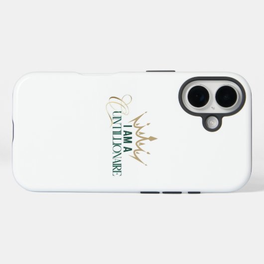 Quintillionaire telefoonhoesje Case-Mate iPhone case (Achterkant (horizontaal))